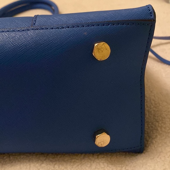 Rebecca Minkoff Blue Envelope Handbag in nearly-mint-condition - Picture 8 of 11